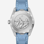 Seamaster Aqua Terra Worldtimer, 43 mm, aço em bracelete de borracha