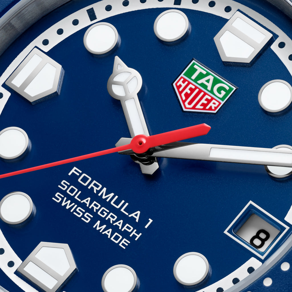 TAG Heuer Formula 1 Solargraph, 38 mm, aço em aço