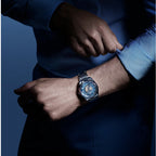 Seamaster Aqua Terra Worldtimer, 43 mm, aço em aço