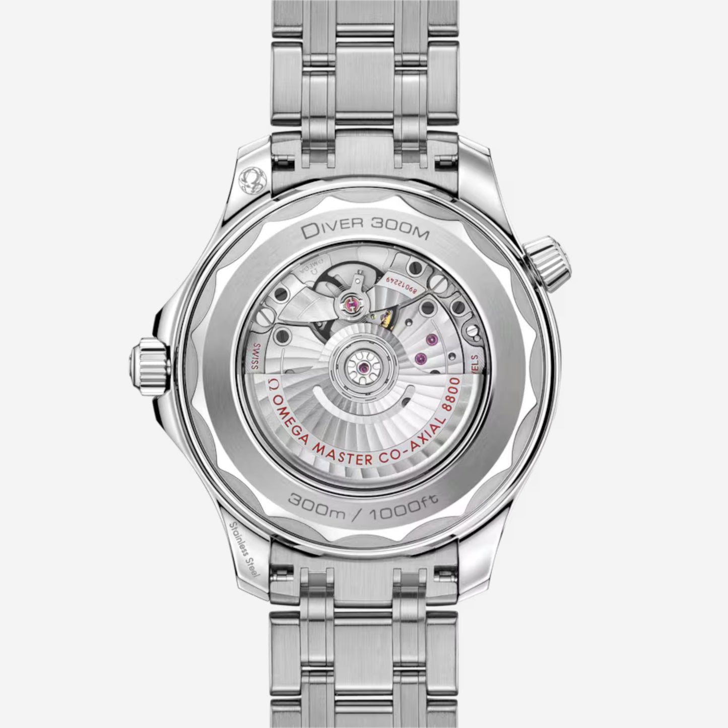 Seamaster Professional Diver 300M 42mm aço com bracelete em aço