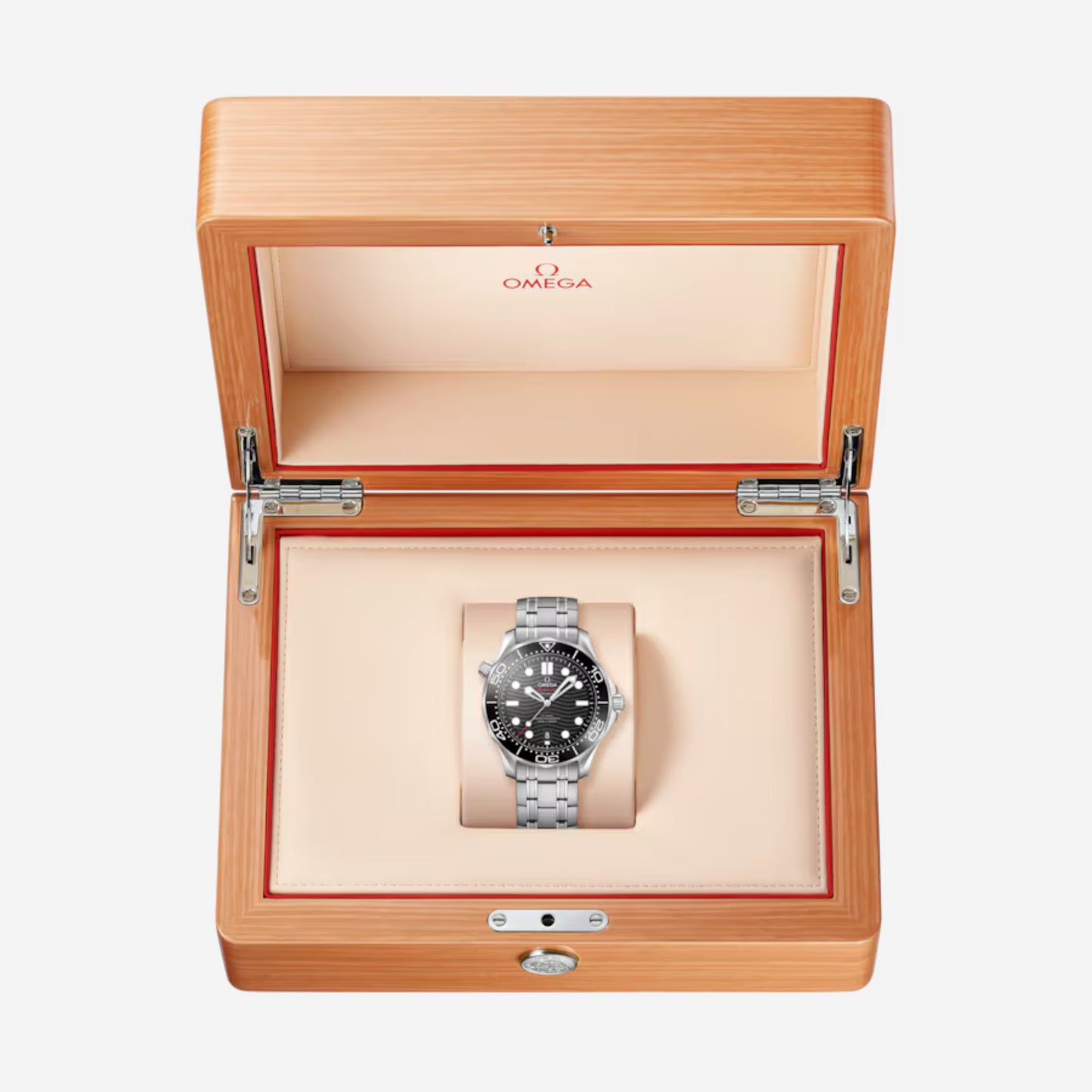 Seamaster Professional Diver 300M 42mm aço com bracelete em aço