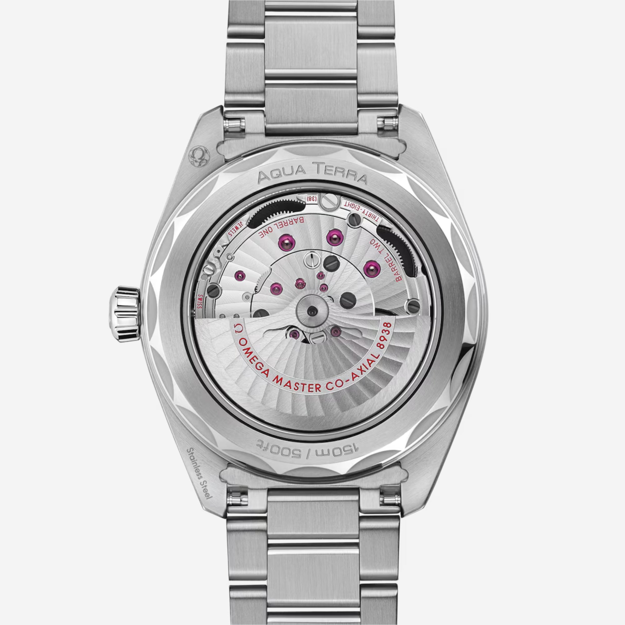 Seamaster Aqua Terra Worldtimer, 43 mm, aço em aço