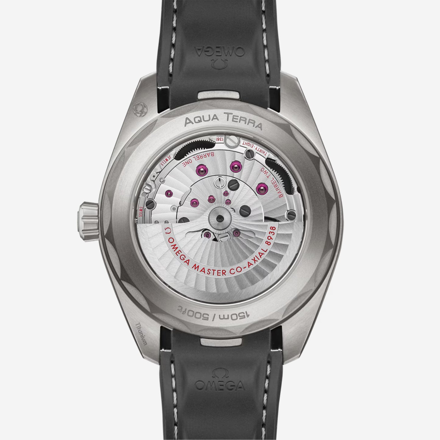 Seamaster Aqua Terra Worldtimer 150M New York 43mm aço com bracelete de borracha