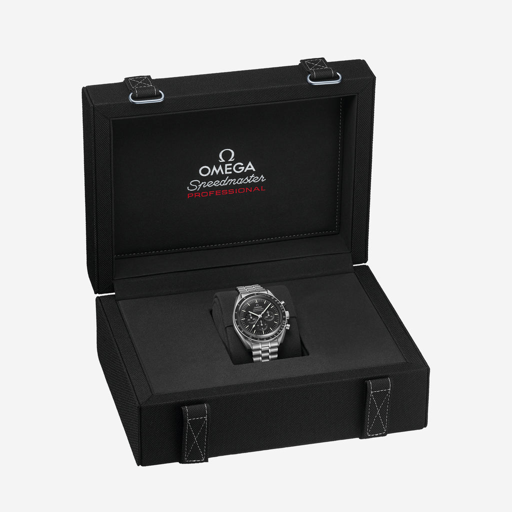 Speedmaster Moonwatch Professional, 42 mm, aço em aço