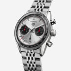 TAG Heuer Carrera Chronograph, 39 mm, aço em aço