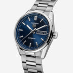 TAG Heuer Carrera Day-Date, 41 mm, aço em aço