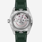 Seamaster Aqua Terra Worldtimer, 43 mm, aço em bracelete de borracha