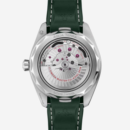 Seamaster Aqua Terra Worldtimer 150M Rio 43mm aço com bracelete de borracha