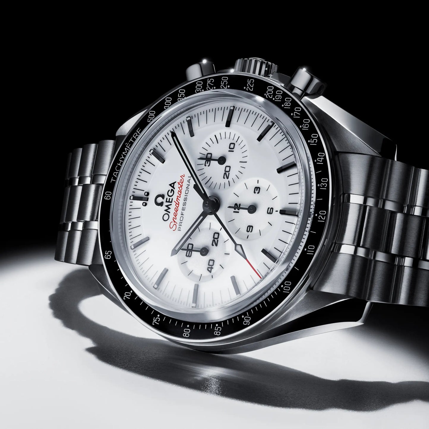 Speedmaster Moonwatch Professional 42mm aço com bracelete em aço