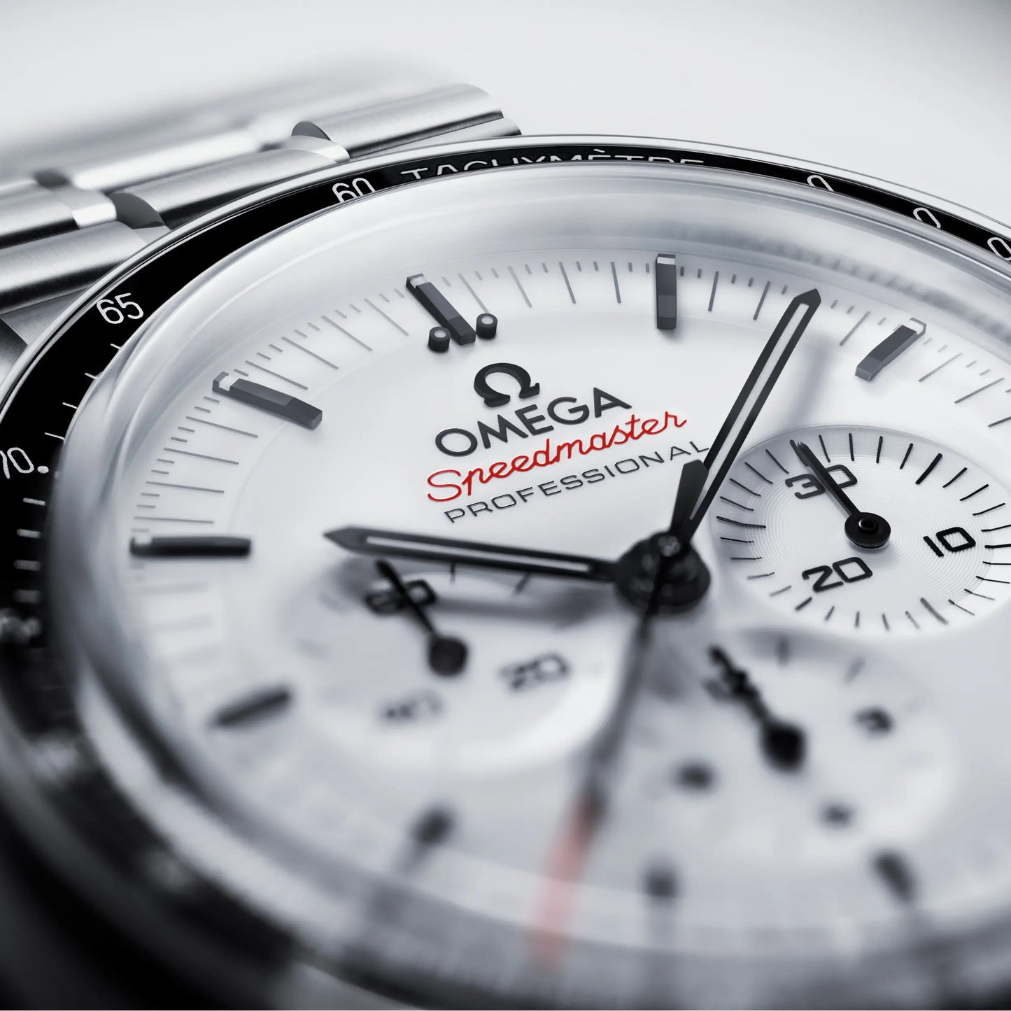 Speedmaster Moonwatch Professional 42mm aço com bracelete em aço